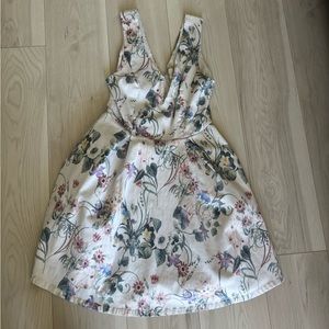 Alythea Floral White Dress